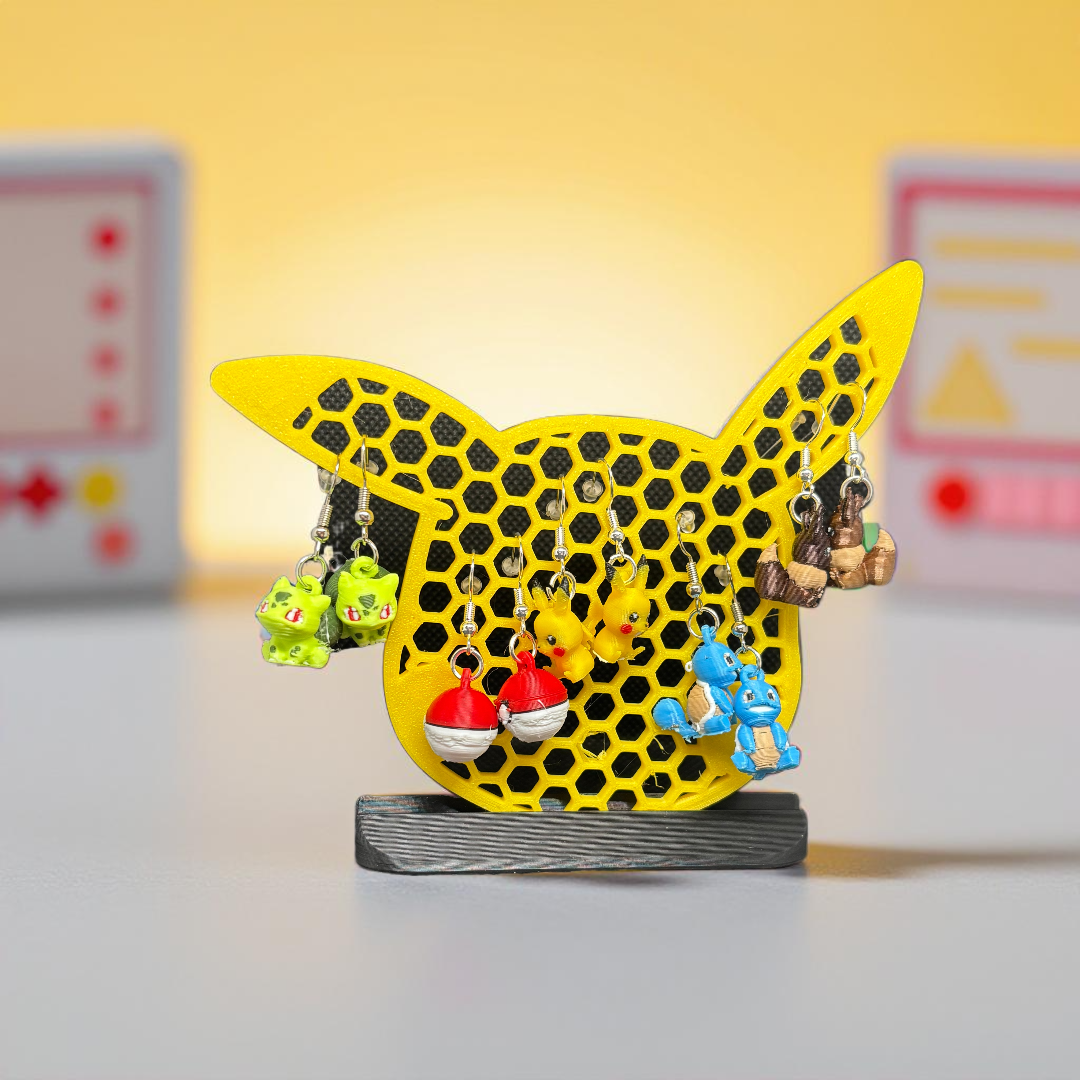 Pokémon Earring Set With Stand